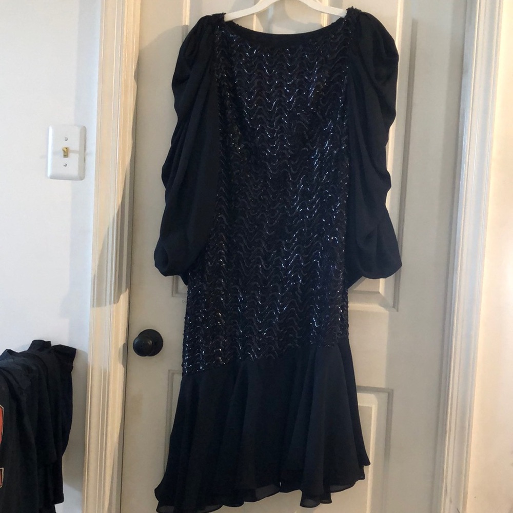 Women's Vintage Sequined Party Dress